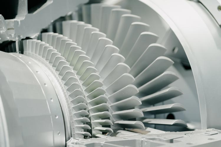 Turbine engine model